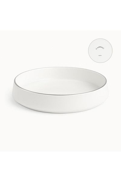 Koleksiyon Sufi Platinum 6-Piece Pasta/Ravioli Plate 21cm