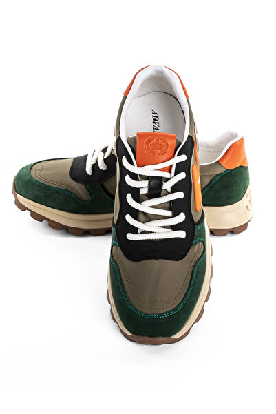 advancer Ανδρικά Αθλητικά Παπούτσια από Γνήσιο Δέρμα 9908 Πράσινο