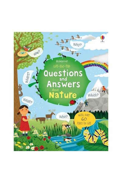 Usborne Lift-the-flap Questions and answers about nature, Katie Daynes