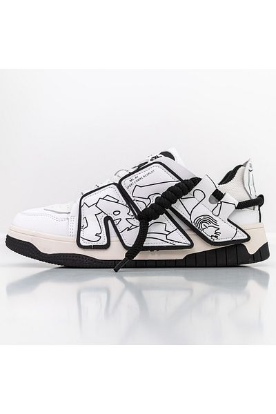 mei Pantofi Sport Barbati 3WL38 Alb