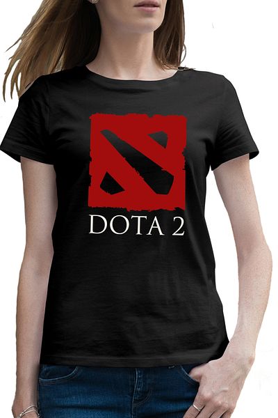 OEM Tricou femei Logo Dota 2 Defense of the Ancients Emblem