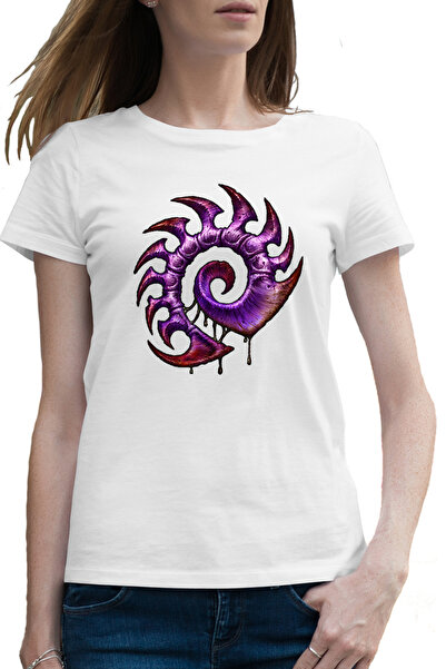 OEM Tricou femei StarCraft 2 Zerg Those about to die I salute you