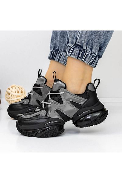 mei Pantofi Sport Dama 3WL186 Negru