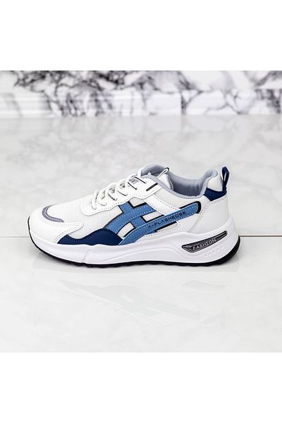 mei Men's Sports Shoes D021 White