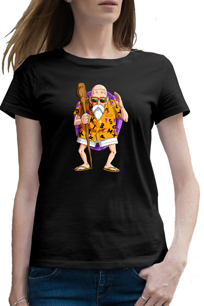 OEM Tricou femei Dragon Ball Z Master Roshi Akira Toriyama Maestru