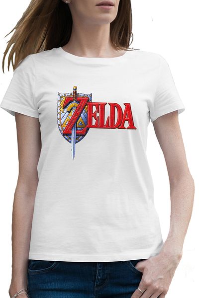 OEM Tricou femei Game Legend of Zelda Logo Emblem