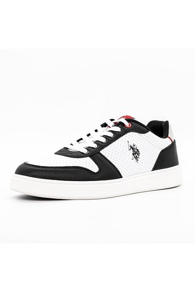 U.S. Polo Assn. Men's Sports Shoes ROKKO003M4YH1 White-Black U.S. POLO ASSN