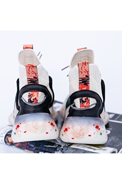 FASHION Ανδρικά Αθλητικά Παπούτσια D5-1 Μπεζ