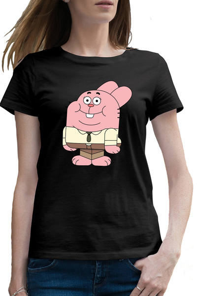 OEM Tricou femei Richard Watterson Gumball Tata Iepure