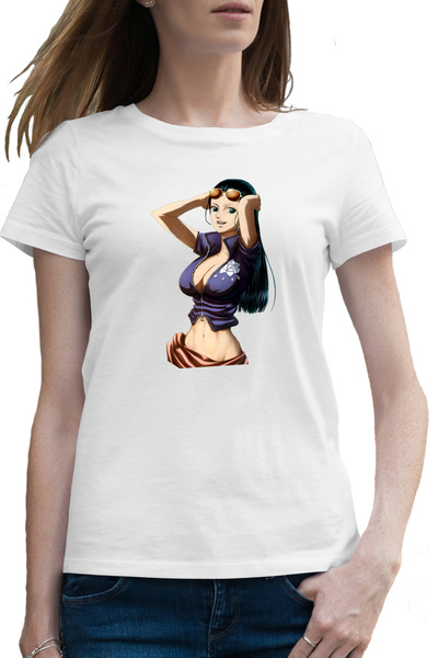 OEM Tricou femei One Piece Nico Robin Devil Child Anime