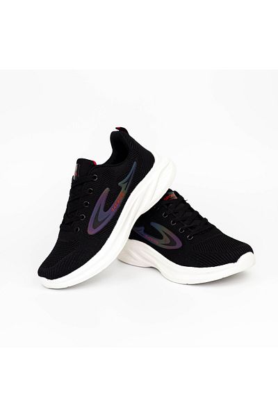 FASHION Men's Sports Shoes F2245 Black-Red