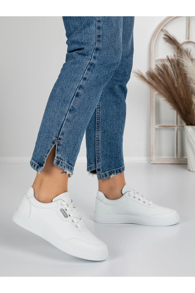 FASHION Pantofi Sport Dama 926 Alb-Gri