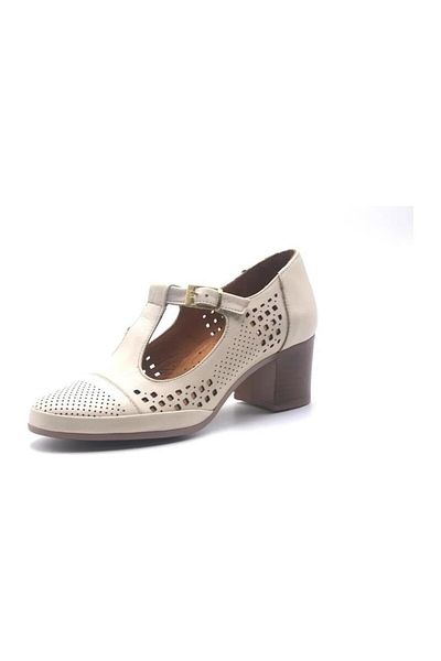 Venüs 1911923 Women's Genuine Leather Ultra Comfort Flexible Sole Heeled Classic Shoes