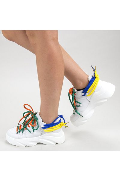 Sport Fashion Women's Sports Shoes 9033 PSD White Sport Fashion