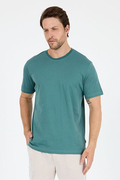 Rodi Men's Cotton Crew Neck Short Sleeve Solid T-Shirt Comfortable and Stylish Casual Men's T-Shirt 0169