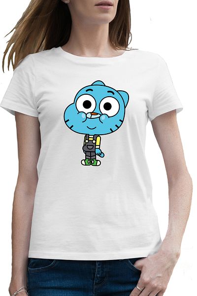 OEM Tricou femei Gumball World Bebelino Desene Animate