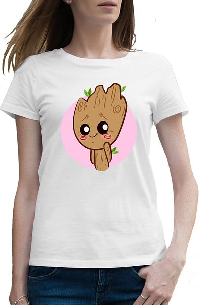 OEM Tricou femei Baby I am Groot Bebe Copacel