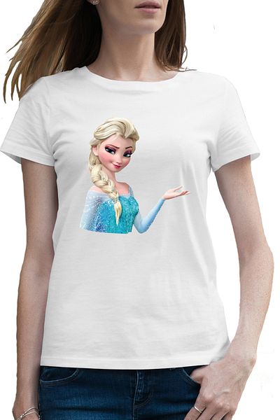 OEM Tricou femei Regina Zapezii Elsa Frozen Cartoon