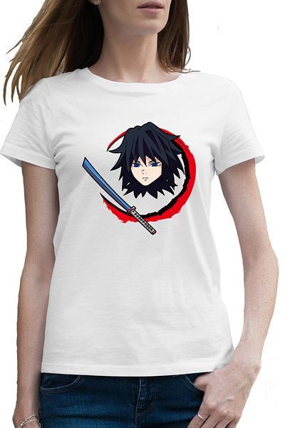 OEM Tricou femei Kimetsu no Yaiba Giyu Tomioka Demon Slayer