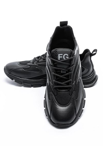 Mels Men's Sports Shoes 9517 Black-Grey