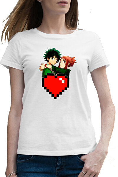 OEM Tricou femei My Hero Academia Minecraft Anime