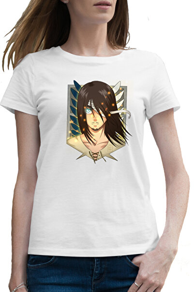 OEM Tricou femei Attack on Titan Eren Yeager Anime Manga