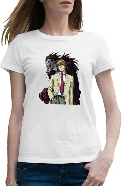 OEM Tricou femei Death Note Light Yagami Takeshi Obata Anime