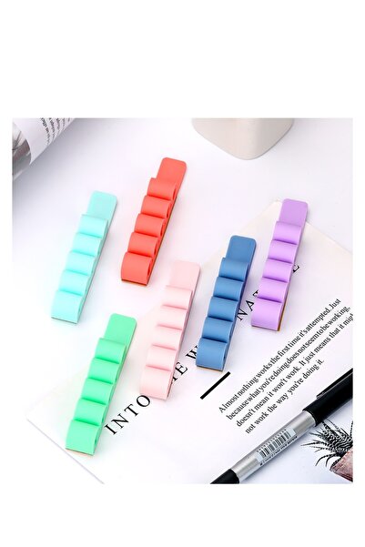 Hurtel Organizator de birou din silicon pentru cabluri, fire și pixuri, albastru