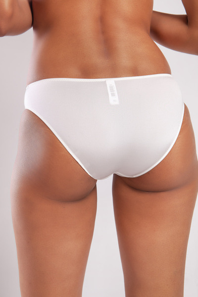 ETİLER COLLECTION Golshan Garland Mini Slip, Women's Laced Ecru Panties