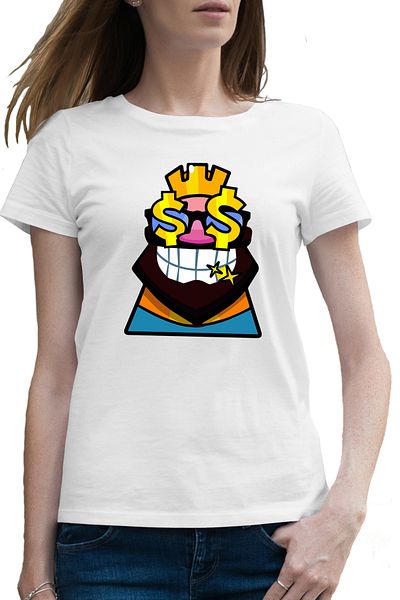 OEM Tricou femei King Clash Royale Minecraft