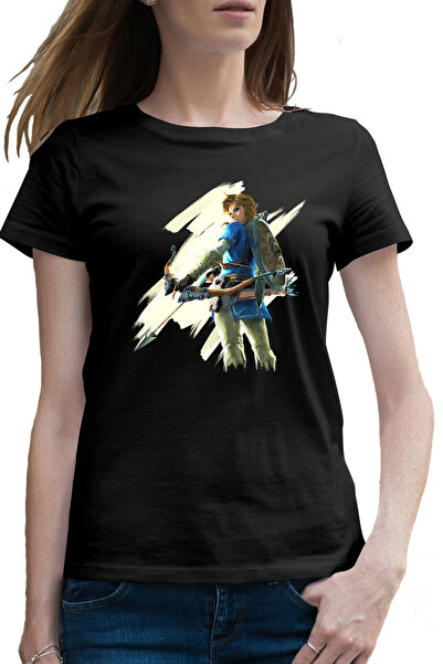 OEM Tricou femei Legend of Zelda Arcas Link Minecraft