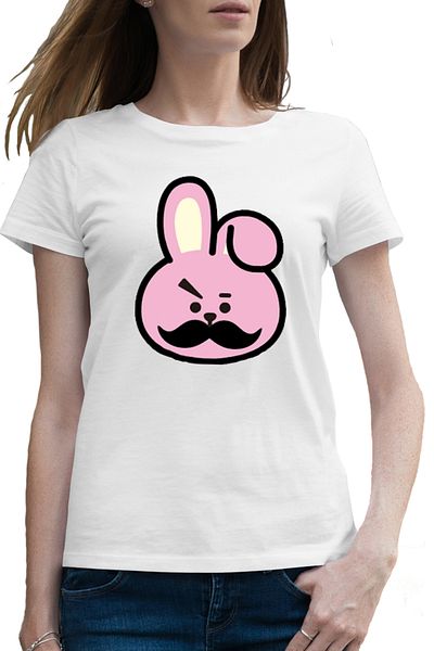 OEM Tricou femei BTS Pink Bunny