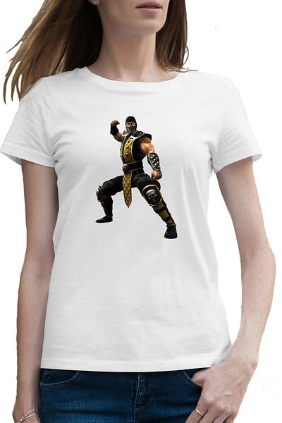 OEM Tricou femei Mortal Kombat Shaolin Monk Game SubZero