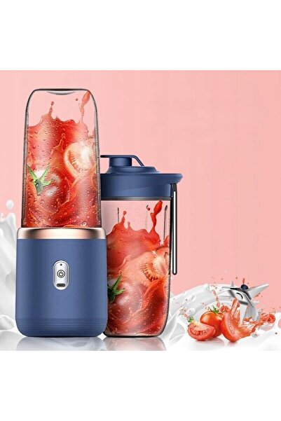 Azaris BLENDER FĂRĂ ACȚIUNE MINI STORCĂTOR PORTABIL 2 STICLE BLENDY AND GO