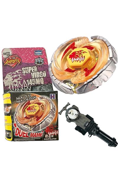 RAPIDITY Bb60 Beyblade Metal Fusion Earth Virgo
