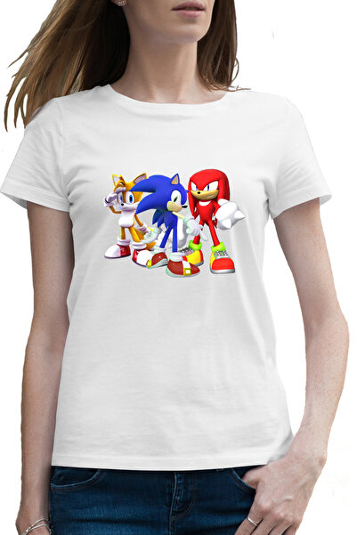 OEM Tricou femei Sonic Team Crew Chaos Roblox