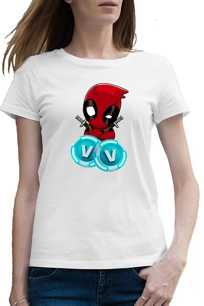 OEM Tricou femei eadpool Fortnite VBucks Ninja