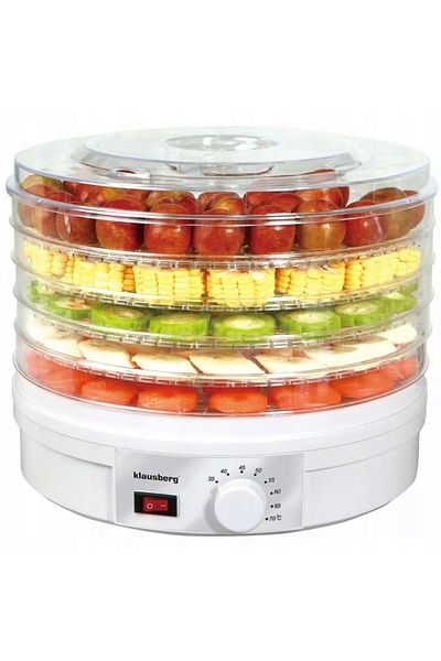 ZILNER USCĂTOR PENTRU CIUPERCI, FRUCTE, LEGUME, IERBURI, REGLABIL