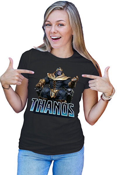 OEM Tricou Femei Thanos Glove Marbles Super Power Marvel