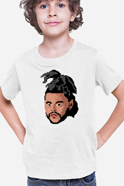 OEM Tricou copii The Weeknd Pixels Minecraft Game Abel Makkonen