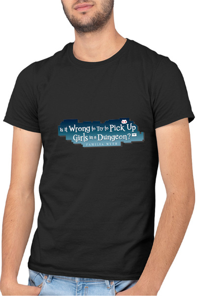 OEM Tricou barbati Is It Wrong To Pick Up Girls In Dungeons DanMachi Logo