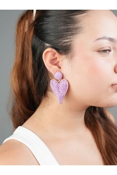 Sumen Butik Heart Figured Dangle Summer Earrings