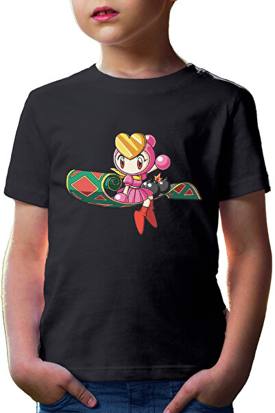 OEM Μπλούζα Sega Kids Bomberman Girl Fly Carpet Game Mode
