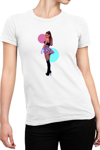 OEM Tricou Femei Ariana Grande Popular Singer Grammy Award Kind