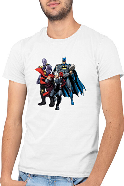 OEM Tricou barbati Thor Batman Thanos American Comics Action
