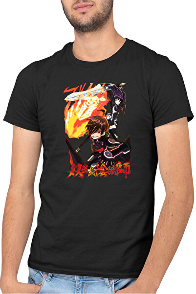 OEM Tricou barbati Twin Star Exorcists Brother Katana Wabi Sabi