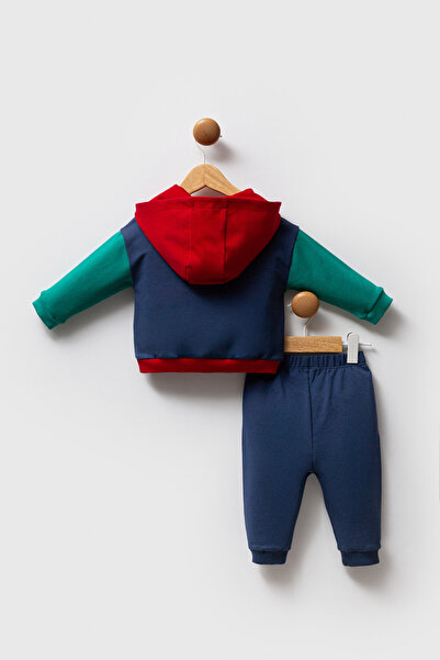 U.S. Polo Assn. Lisanslı Erkek Bebek Alt Üst 2 Parça Takım