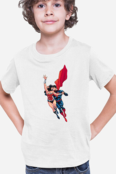 OEM Tricou copii Wonder Woman Superman Lovers Couple Romance