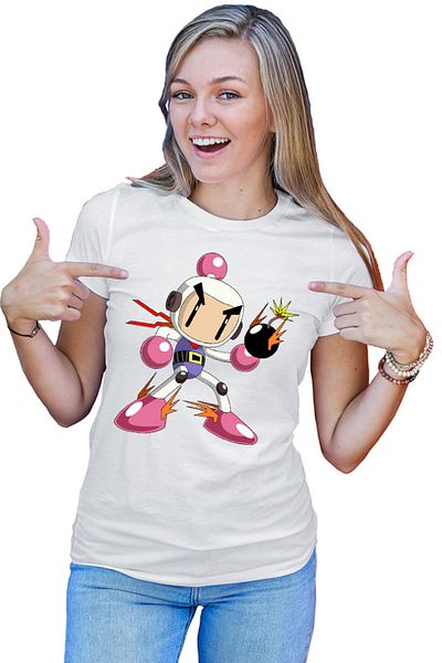 OEM Tricou Femei Bombarman Anime Manga Cosplay