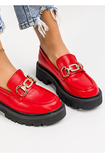 starlike Women's red casual shoes A158